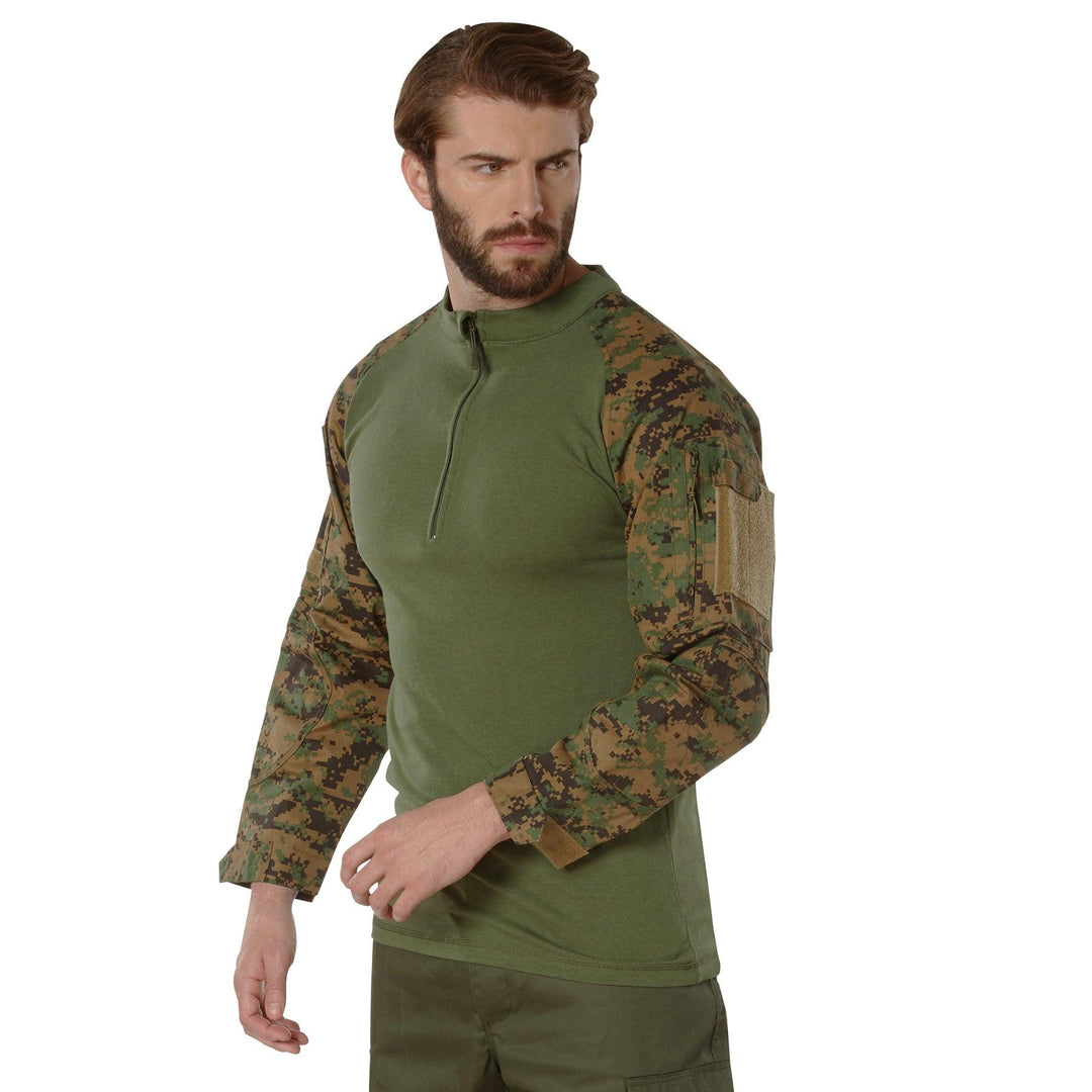 1/4 Zip Tactical Airsoft Combat Shirt by Rothco - Legendary USA