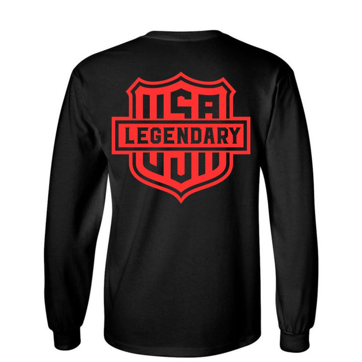 Legendary 'Neon Shield' Long Sleeve Shirt