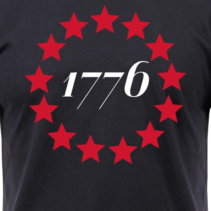 1776 T-Shirt - Black by Rothco - Legendary USA