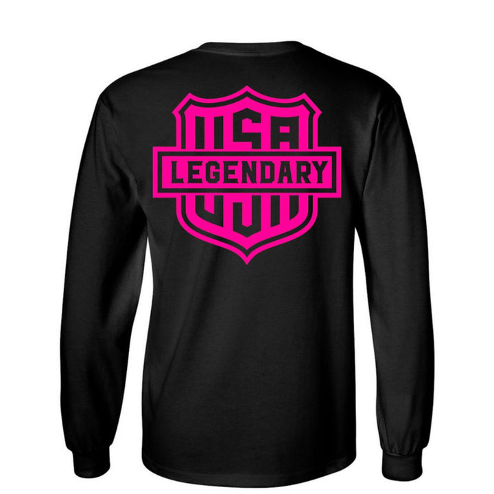 Legendary 'Neon Shield' Long Sleeve Shirt