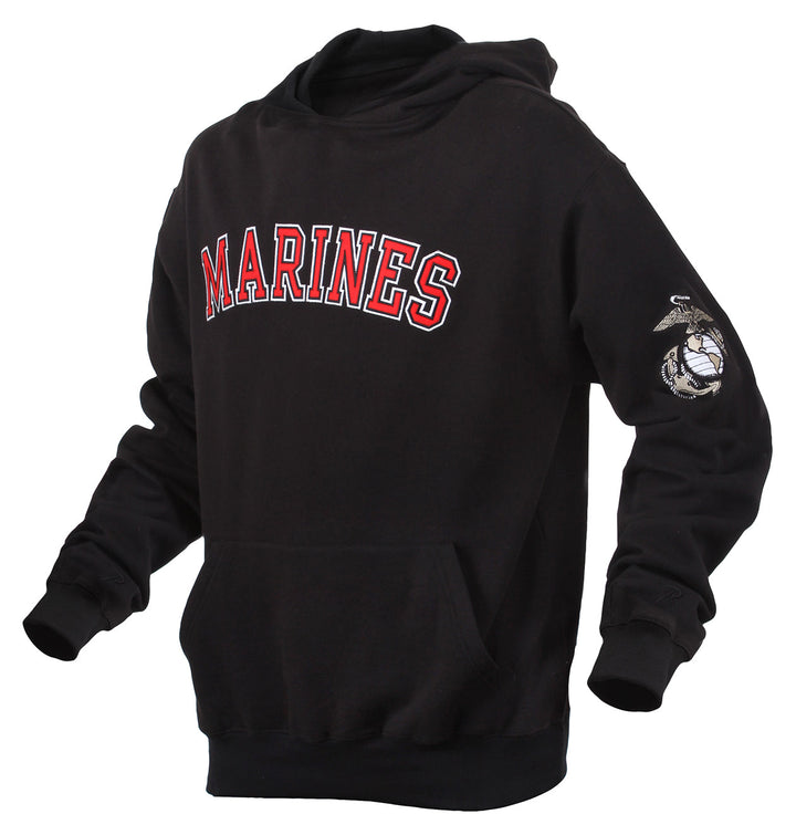 Marines Embroidered Pullover Hoodies