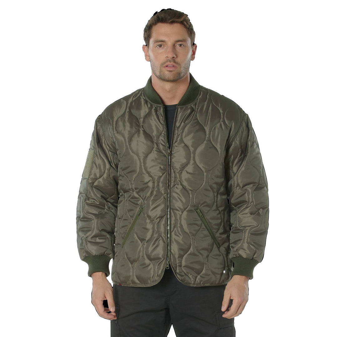 Mens Concealed Carry Quilted Woobie Jacket by Rothco