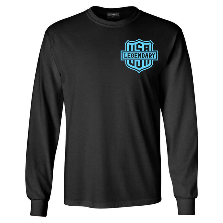 Legendary 'Neon Shield' Long Sleeve Shirt