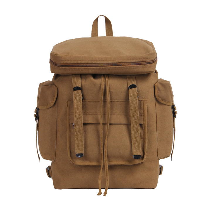 Canvas European Style Rucksack by Rothco