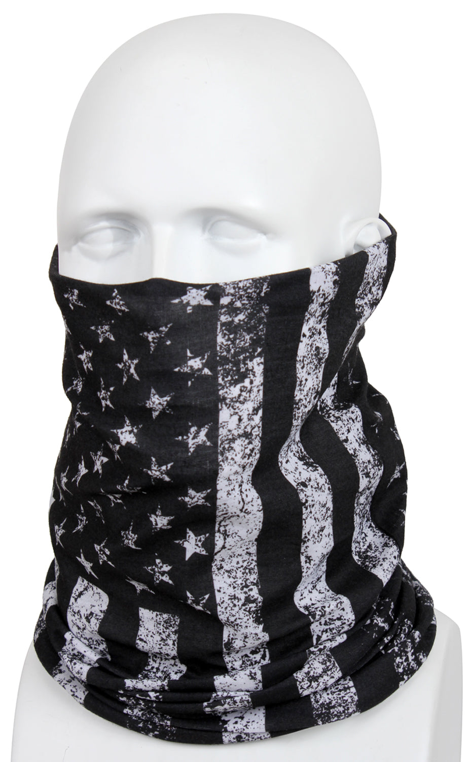 Motorcycle Riding U.S. Flag Multi-Use Tactical Wrap by Rothco