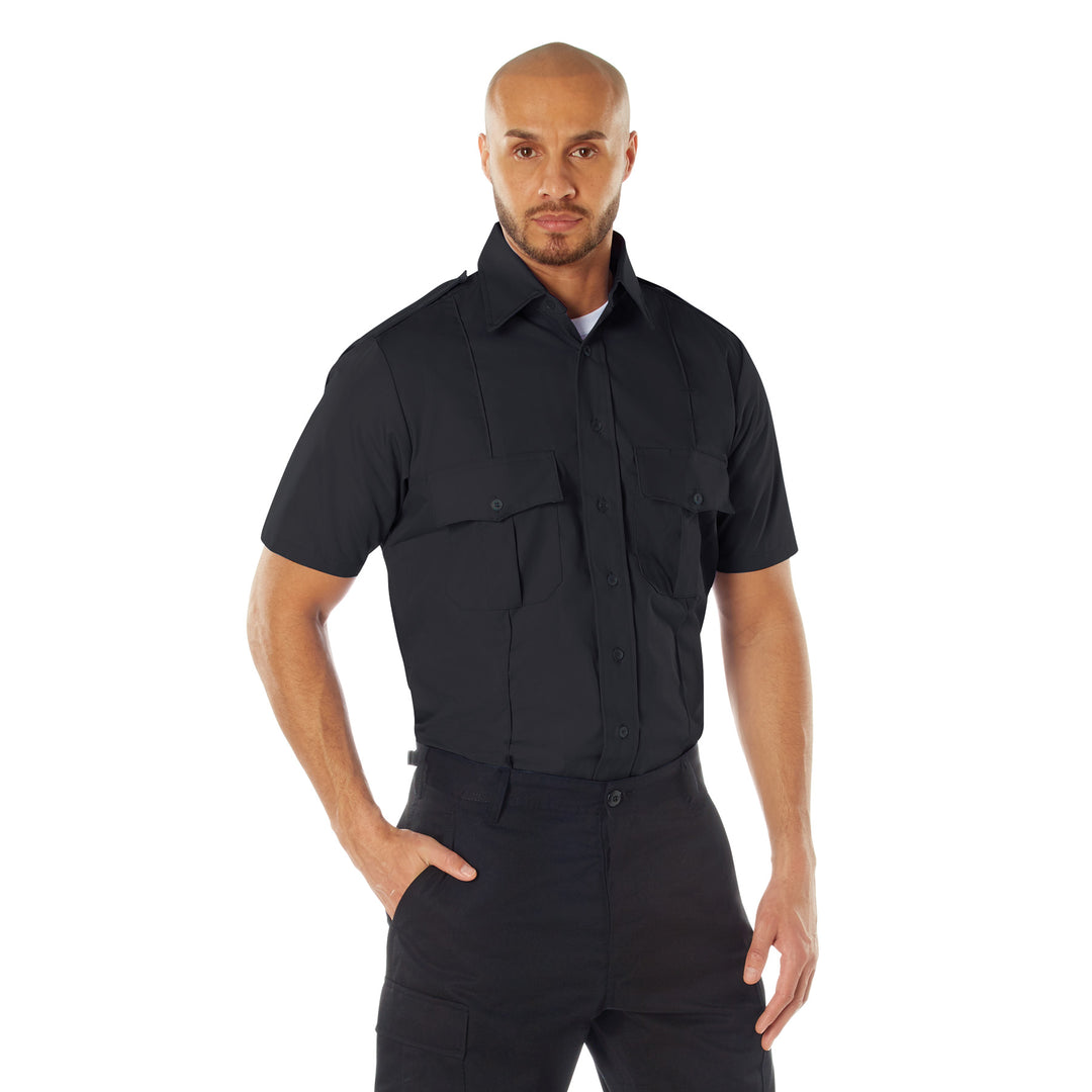 Short Sleeve Uniform Shirt by Rothco