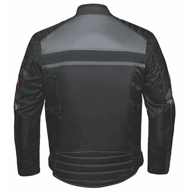 Road King - Mens Nylon Textile Motorcycle Jacket