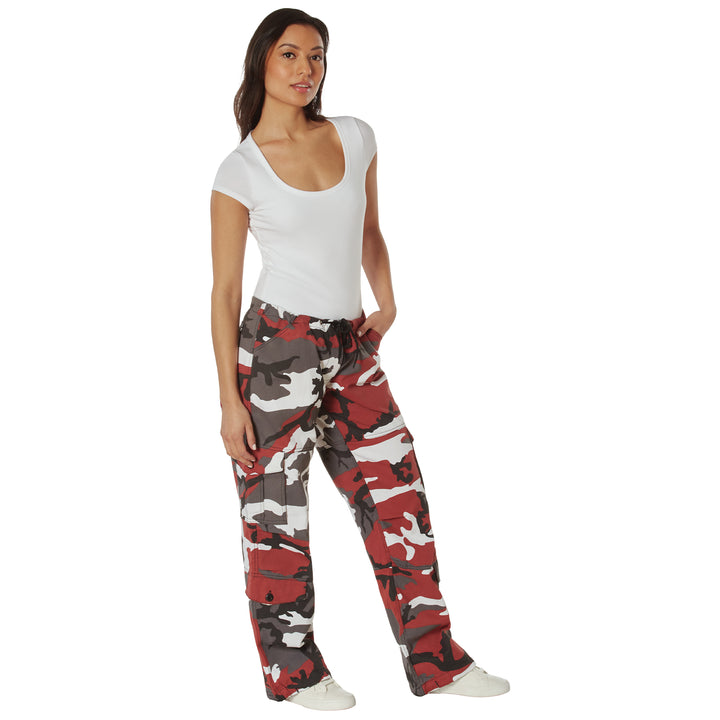 Rothco Womens Color Camouflage Paratrooper Fatigue Pants