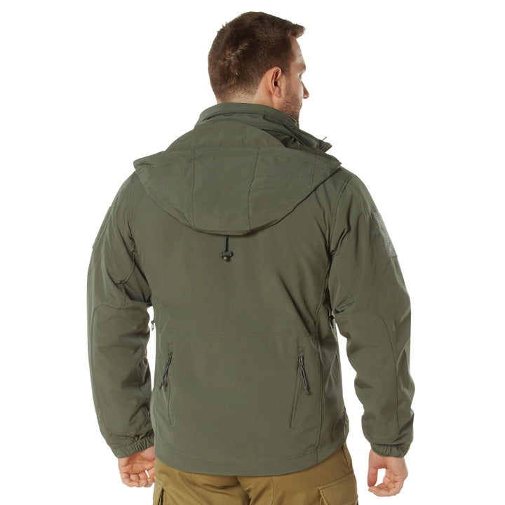 Rothco Mens 3-in-1 Special Ops Soft Shell Jacket (Olive Drab) Size Large- Final Sale Ships Same Day