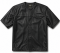 Legendary '3 Quarter Order' 3/4 Perforated Leather Sleeve Riding Shirt | Made in USA