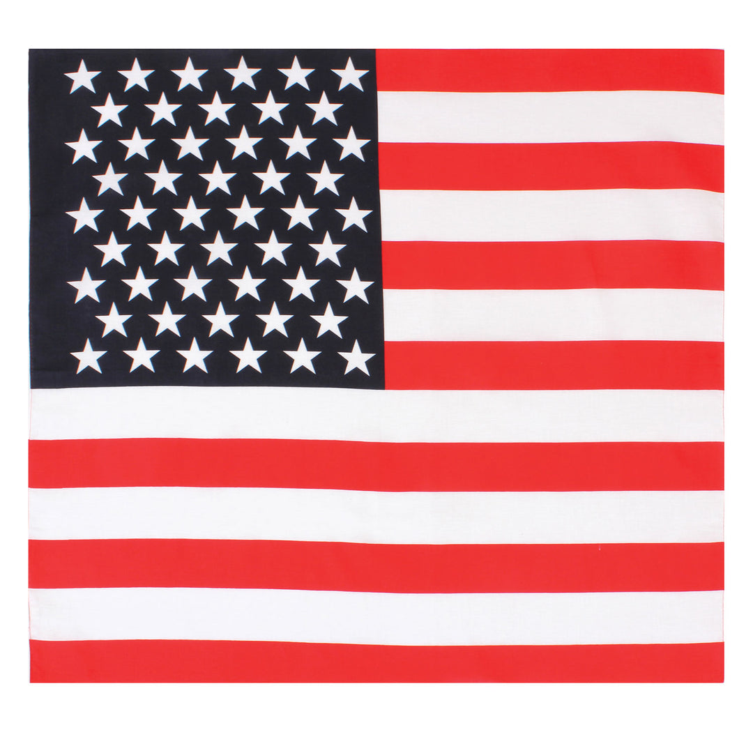 U.S. Flag Bandana 22” X 22” by Rothco