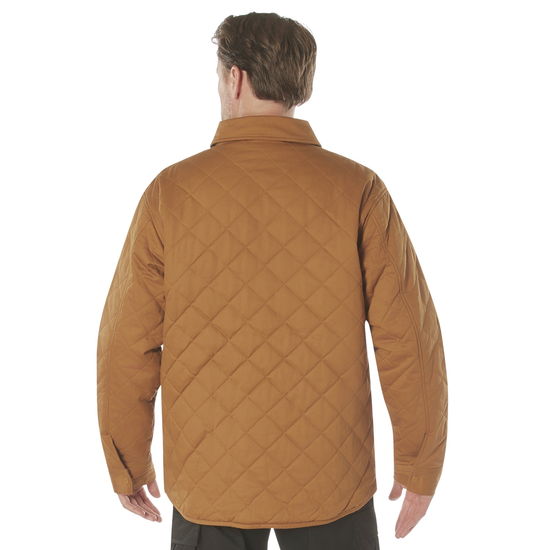 Cockpit USA Diamond Quilted Bomber Jacket