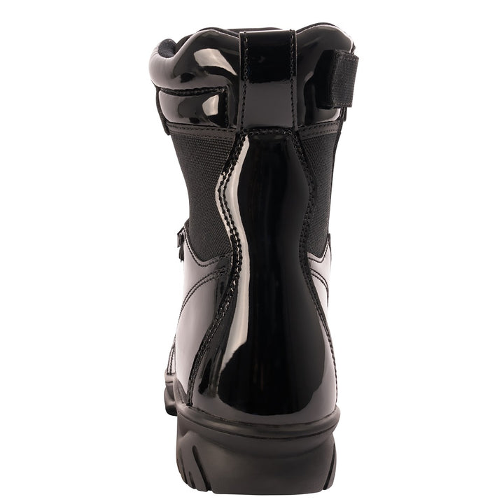 Rothco Forced Entry High-Gloss Tactical Boot with Side Zipper - 8 Inch