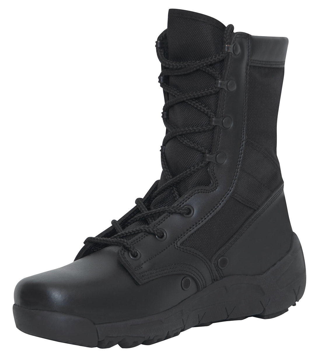 V-Max Lightweight Tactical Boot - 8 Inch by Rothco (Black) Size 8 - Final Sale Ships Same Day