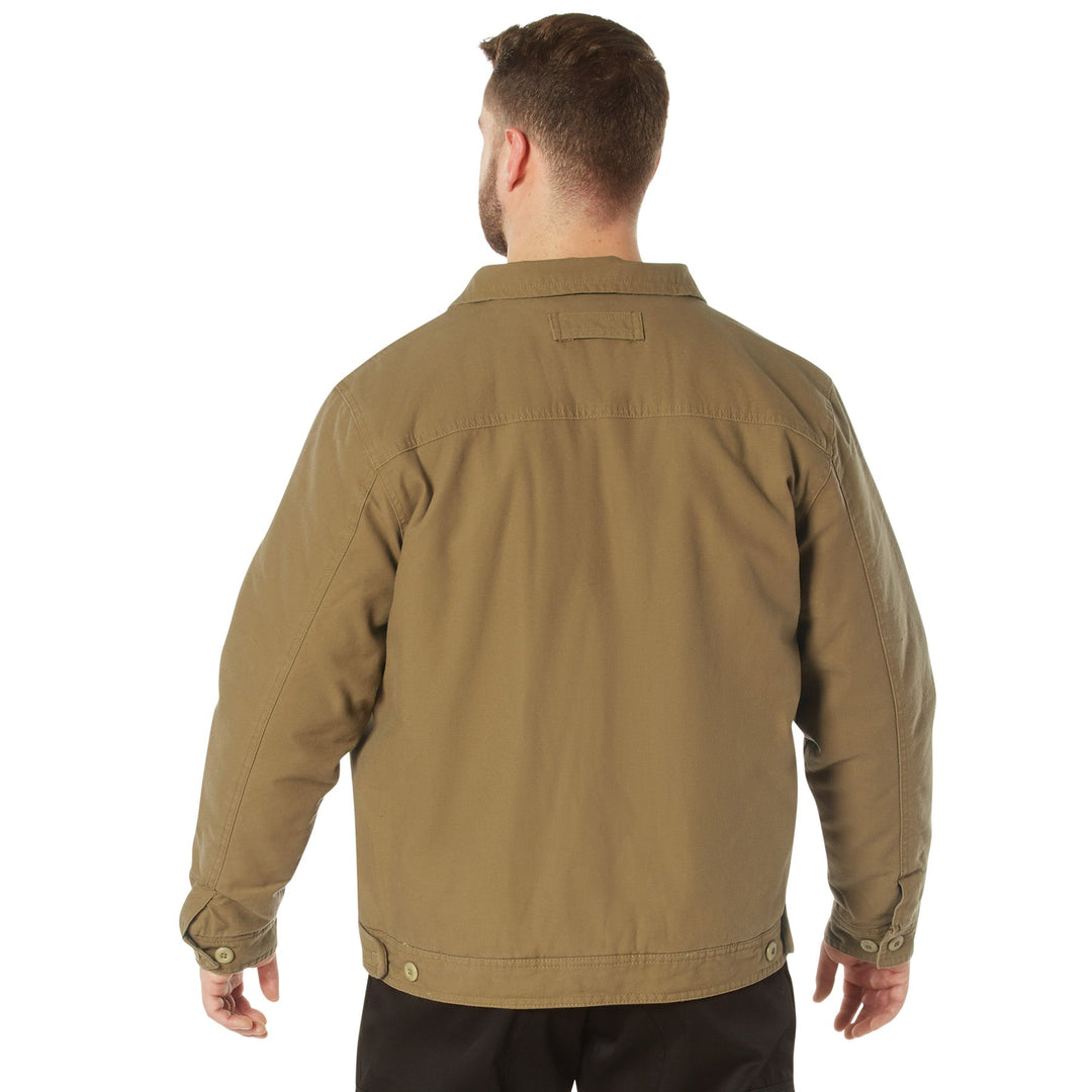 Mens Concealed Carry 3 Season Jacket - Coyote Brown by Rothco Size 2XLARGE - Final Sale Ships Same Day