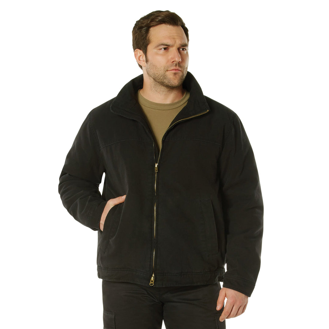 Mens Concealed Carry 3 Season Jacket by Rothco (Black) Size XLARGE - Final Sale Ships Same Day