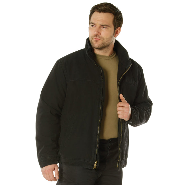 Mens Concealed Carry 3 Season Jacket by Rothco (Black) Size XLARGE - Final Sale Ships Same Day