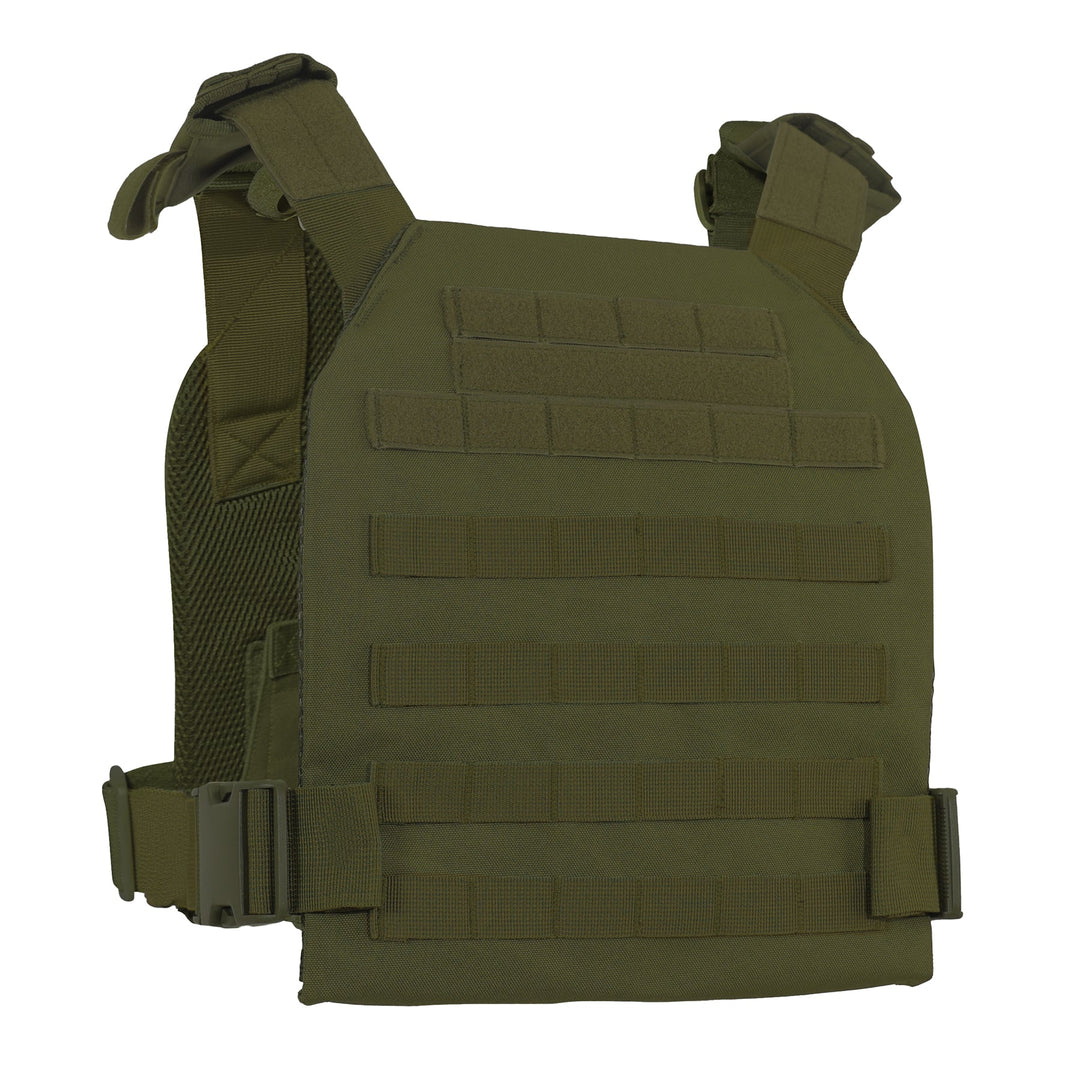 Low Profile Plate Carrier Vest by Rothco Color OLIVE - Final Sale Ships Same Day