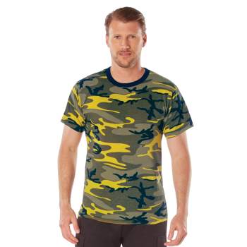 Rothco Mens Color Camouflage T-Shirt