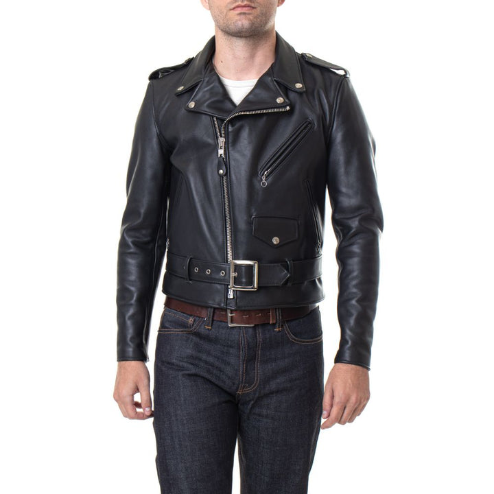 Schott NYC Mens 618 Steerhide Perfecto Motorcycle Jacket SIZE 48 Final Sale Ships Same Day
