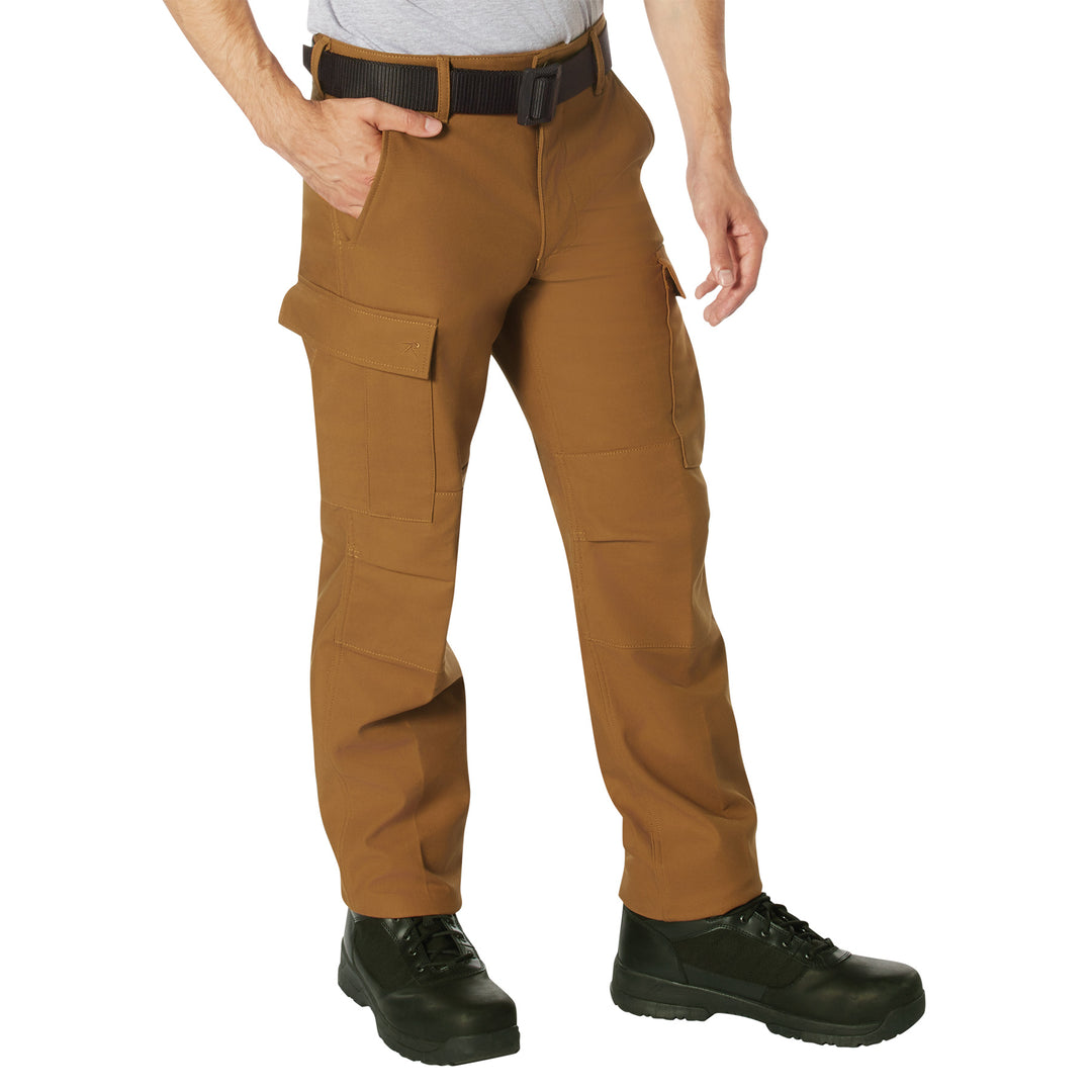 Active Flex Fleece Lined Canvas Work Pants by Rothco