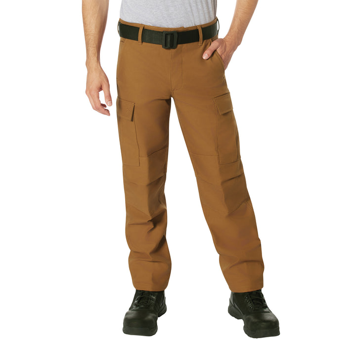 Active Flex Fleece Lined Canvas Work Pants by Rothco