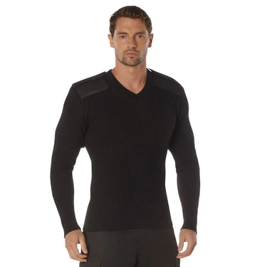 Rothco Mens V-Neck Commando Sweater