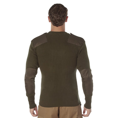 Size: L Rothco G.I. Style Acrylic V-Neck Sweater - Final Sale Ships Same Day