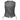 Detail view of Bessie women's gray leather motorcycle vest, highlighting construction detail