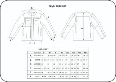 Rampage - Mens Premium Leather Motorcycle Jacket