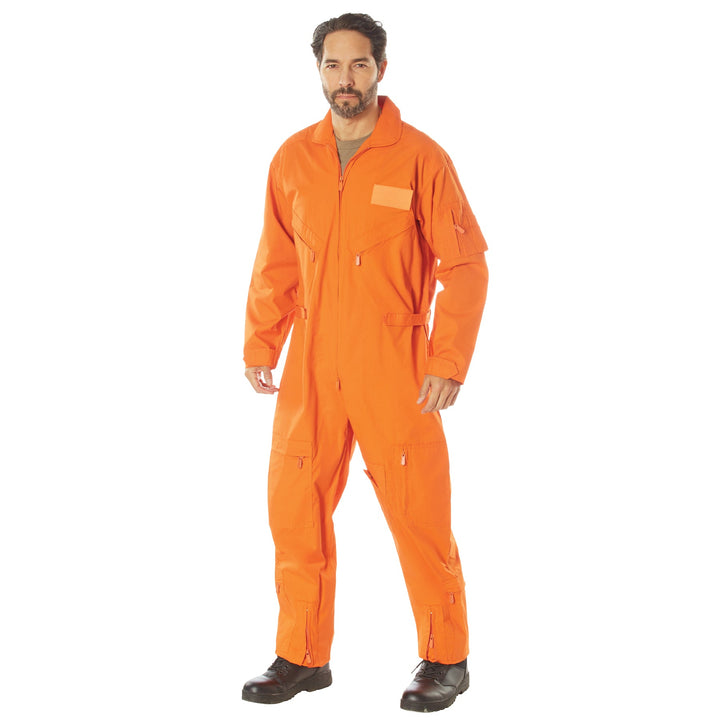 Rothco Mens CWU-27/P Military Flight Suit (Orange) Size SMALL - Final Sale Ships Same Day