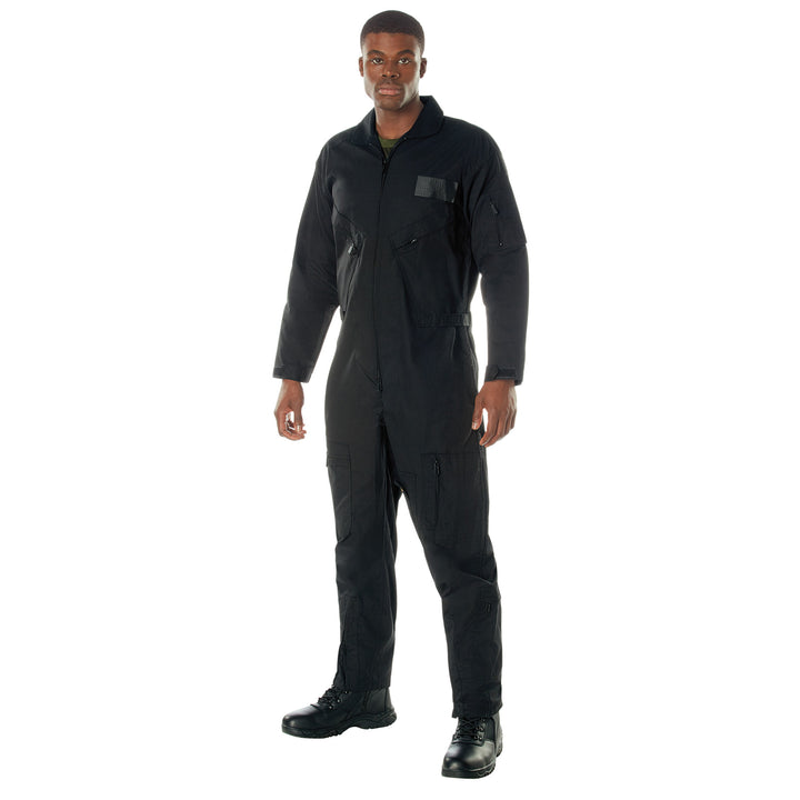 Rothco Mens CWU-27/P Military Flight Suit (Black)