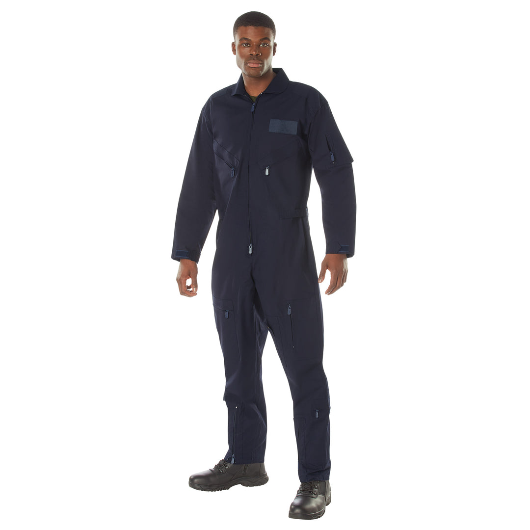 Rothco Mens CWU-27/P Military Flight Suit (Navy Blue)