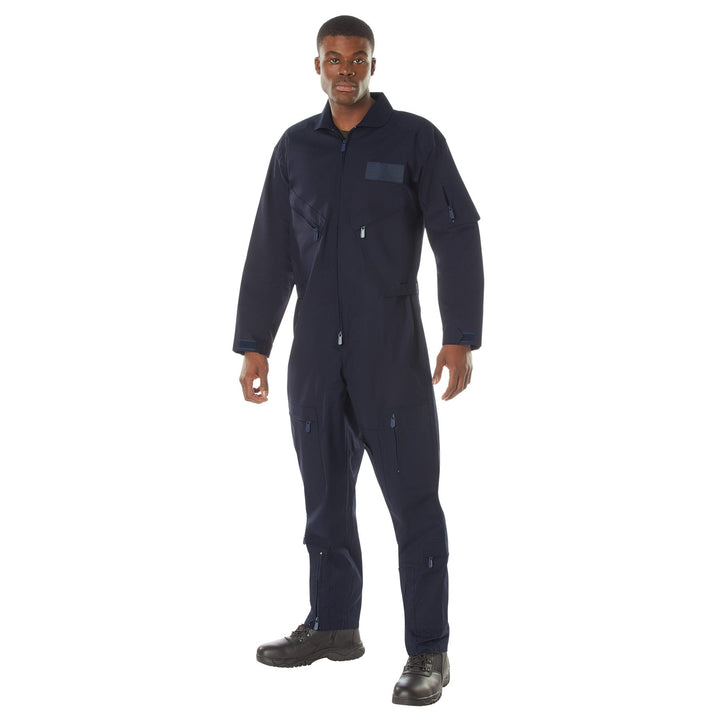 Rothco Mens CWU-27/P Military Flight Suit (Navy Blue) Size LARGE - Final Sale Ships Same Day