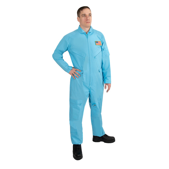 Rothco Mens CWU-27/P Military Flight Suit (Light Blue)