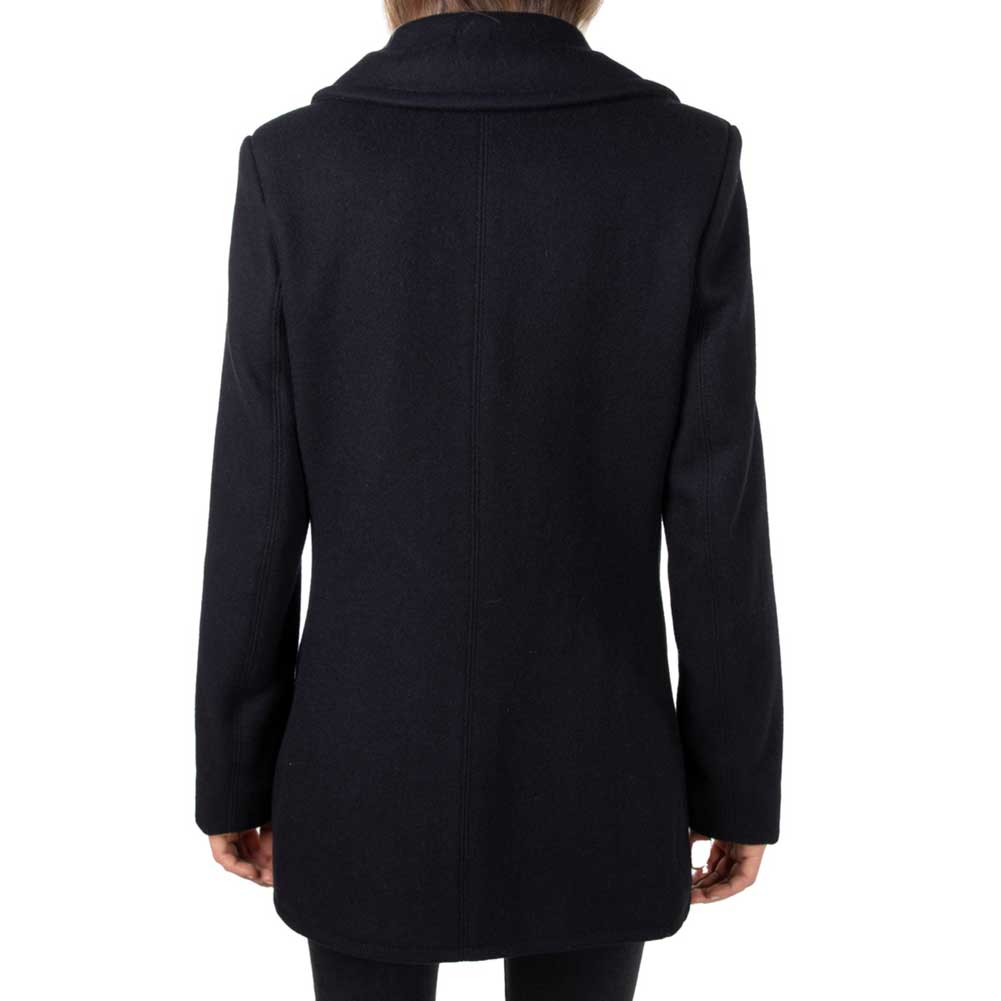 Schott NYC Womens 754W Wool Fashion Peacoat (Navy) SIZE LARGE - Final Sale Ships Same Day