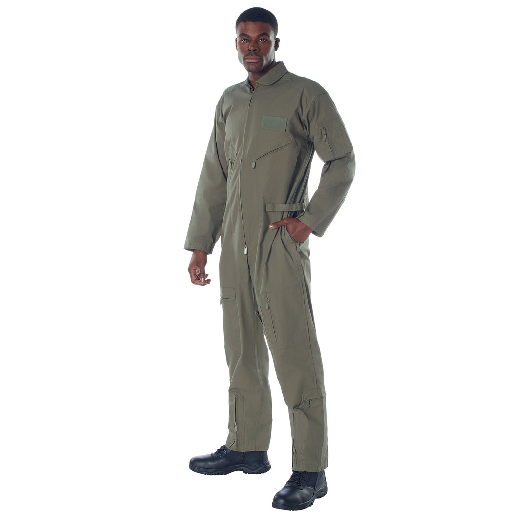 Rothco Mens CWU-27/P Military Flight Suit (Foliage Green)