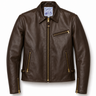 BECK® 732 Northeaster Flying Togs Brown Horsehide Motorcycle Jacket