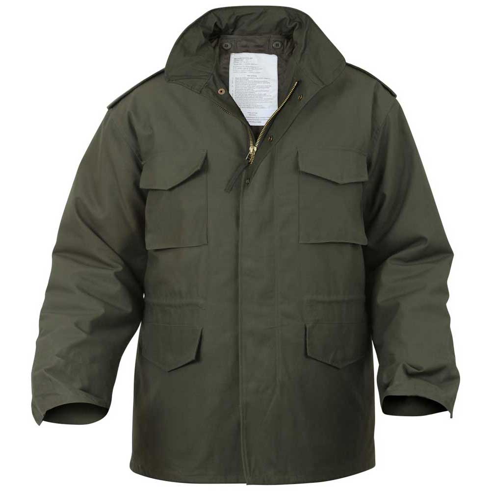 Rothco Mens Military M65 Field Jacket with Liner (Olive Drab) Size SMALL - Final Sale Ships Same Day