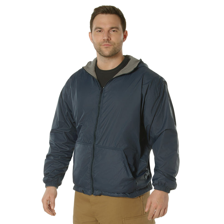 Reversible Lined Jacket With Hood By Rothco