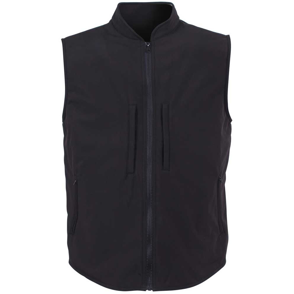 Rothco Mens Concealed Carry Soft Shell Vest Size 2XLARGE Black - Final Sale