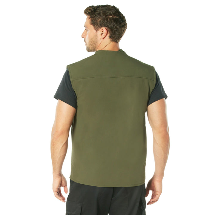 Rothco Mens Concealed Carry Soft Shell Vest Size SMALL - Final Sale Ships Same Day