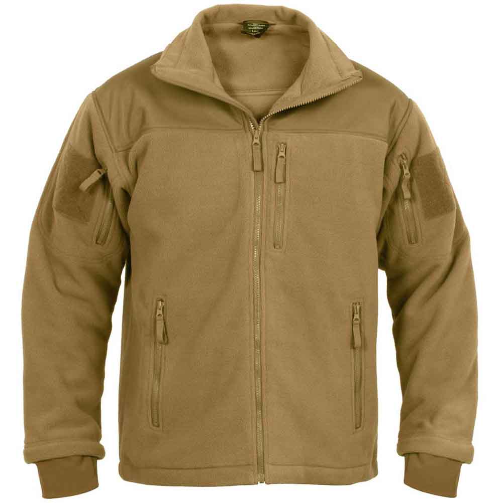 Rothco Mens Special Ops Tactical Fleece Jacket Size MEDIUM - Final Sale Ships Same Day