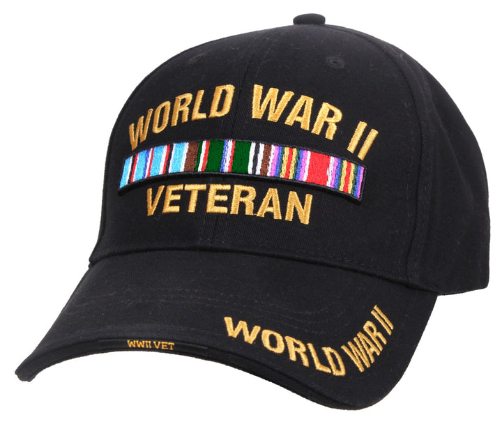 WWII Veteran Deluxe Low Profile Cap by Rothco