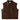 BECK® 501 Trucker Style Genuine Horsehide Motorcycle Vest - Chestnut Brown