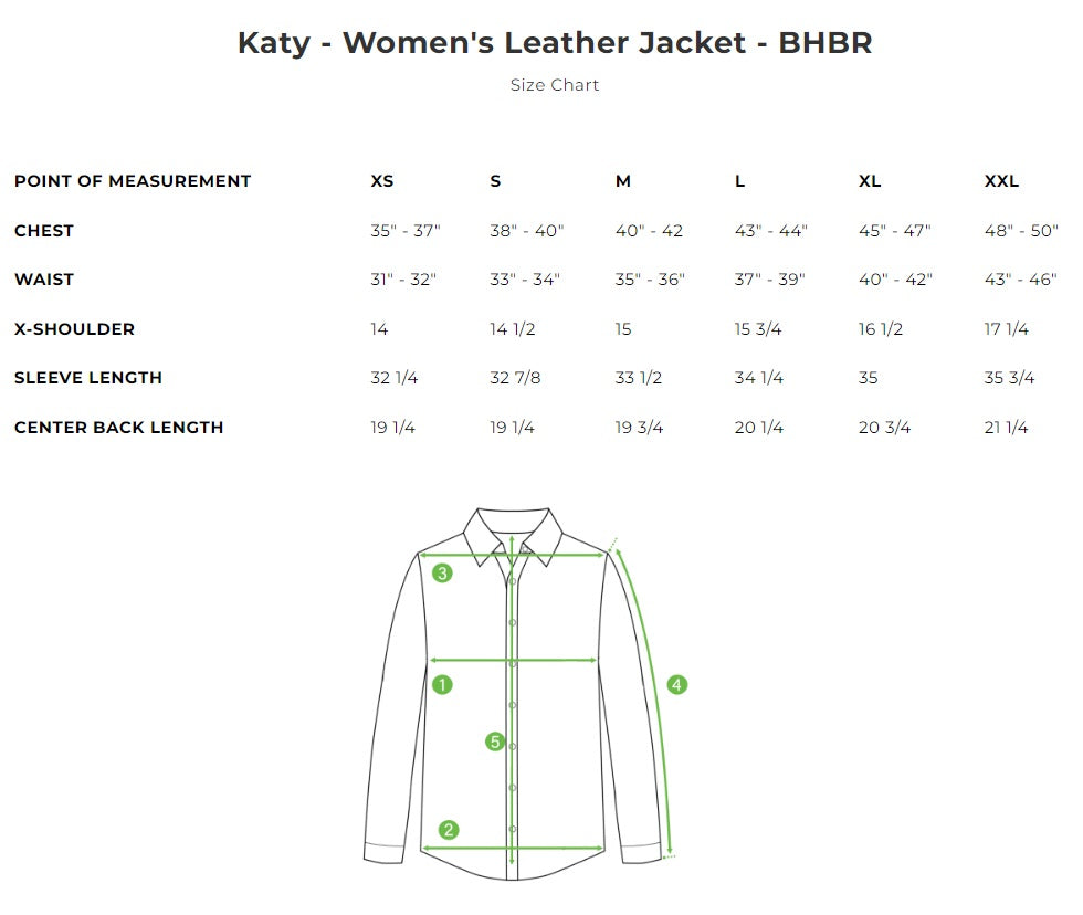 Katy Leather Jacket by First MFG