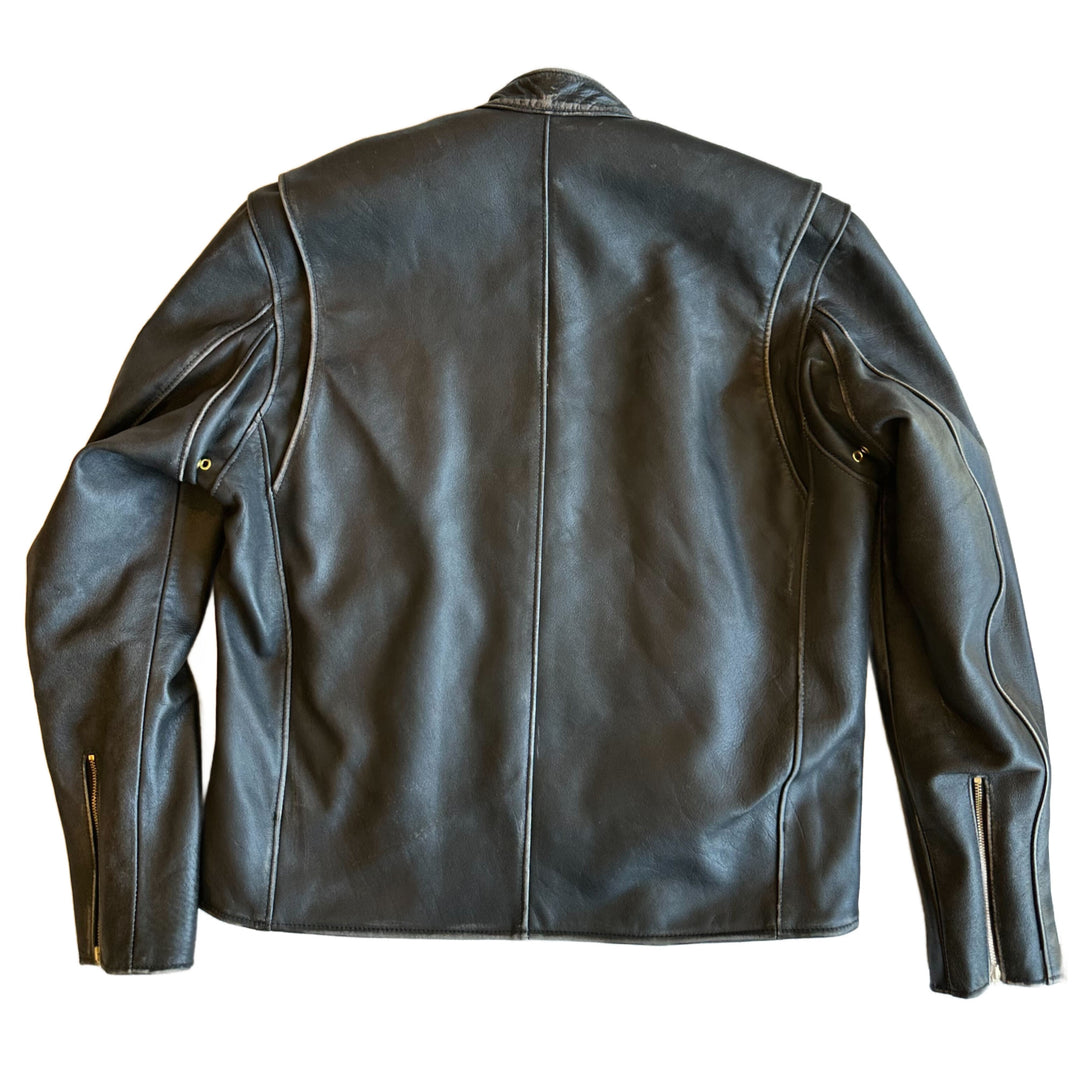 BECK™ 666 Distressed Horsehide Leather Motorcycle Jacket