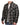 Bohn Kevlar Men's Flannel Riding Shirt – Grey + Black Plaid