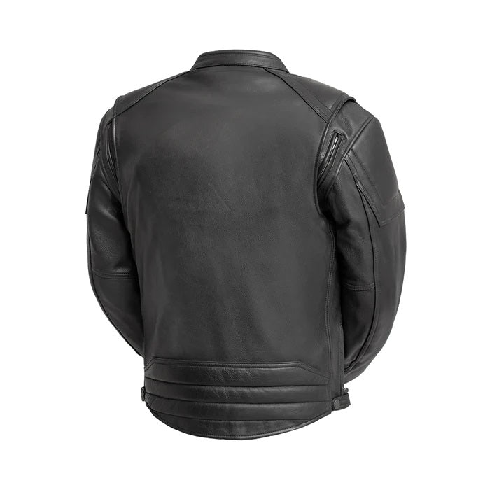 Chaos - Men's Leather Motorcycle Jacket