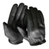Primary view of short wrist deerskin leather gloves, shown on plain studio background